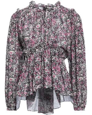Isabel Marant Long-Sleeved Simple Top - Black