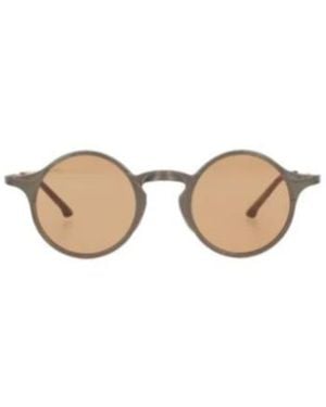 Uma Wang Round Frame Sunglasses - Multicolour