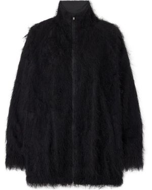 Frankie Shop Baxter Fringed Shell Jacket - Black