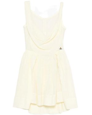 Vivienne Westwood Sunday Draped Mini Dress - White