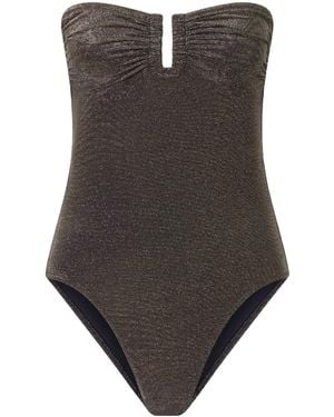 Ulla Johnson Solid Color Swimsuit - Brown