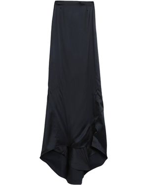 Balenciaga Casual Satin Skirt - Blue