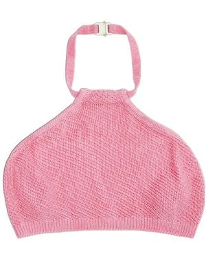 1017 ALYX 9SM Knitted Buckle Vest - Pink