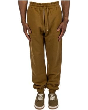 Saint Laurent Drawstring Slim Fit Trousers - Green
