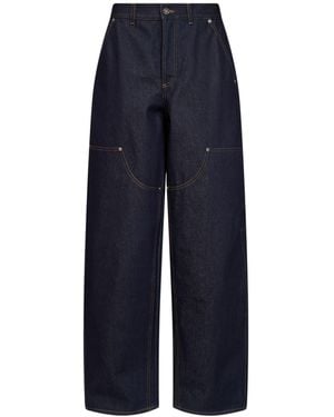 Givenchy Raw Balloon Jeans - Blue