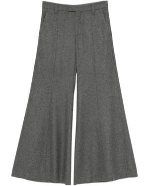 Brunello Cucinelli Casual Pants With Belt Loops - Gray