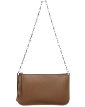Phoebe Philo Chain Shoulder Bag - White
