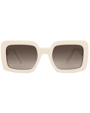 Celine Triomphe 13 Sunglasses - White