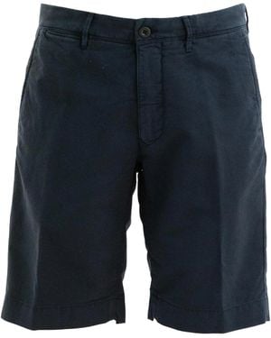 Incotex Cotton Shorts - Blue