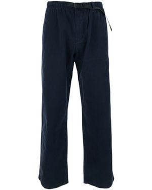Gramicci Elasticated Belted Trousers - Blue