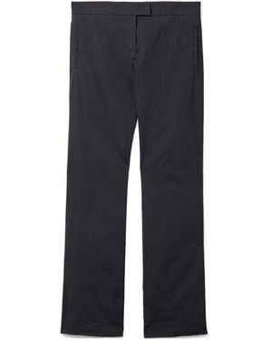 Miu Miu Stretch Poplin Pants - Blue