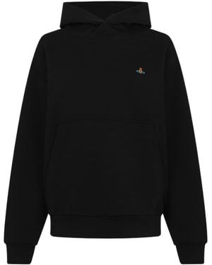 Vivienne Westwood Graffiti Orb Hoodie - Black