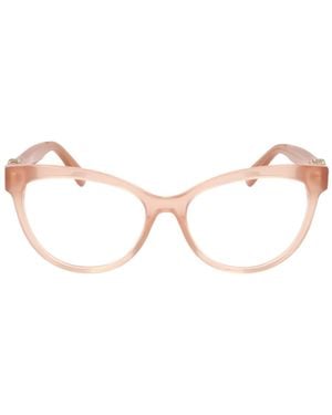 Moncler Eyewear Cat-Eye Glasses - Natural