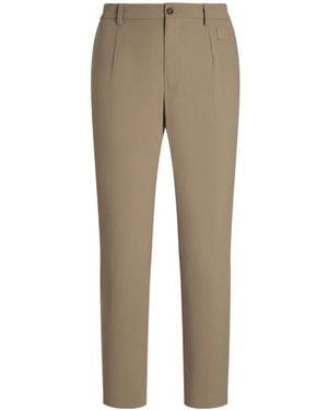 Dolce & Gabbana Straight-Leg Pants - Natural