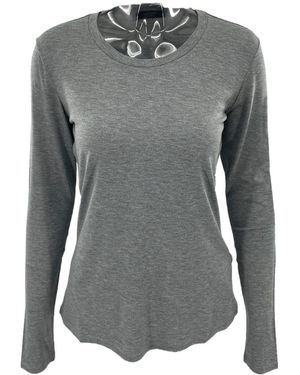 Weekend by Maxmara Long-Sleeved T-Shirt - Gray