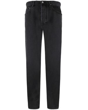 KENZO Asagaostraight Fit Jeans - Black