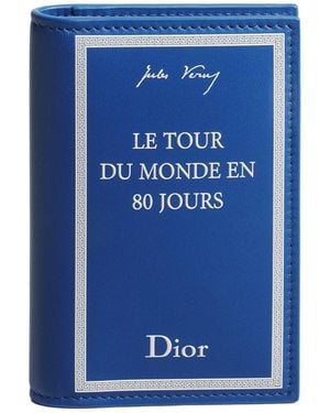 Dior Bifold Card Holder - Blue