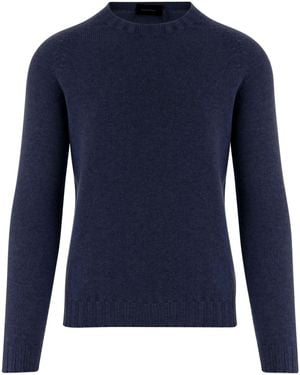 Tagliatore Long-Sleeved Jumper - Blue