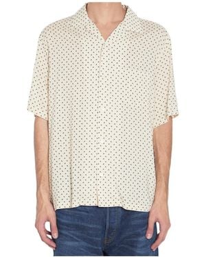 Celine Bowling Shirt - White