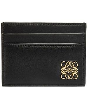 Loewe Anagram Puffer Plain Cardholder - Black
