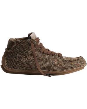 Dior Roadie Lace-Up Boot - Brown