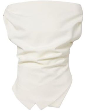 Rohe Draped Asymmetric Top - White