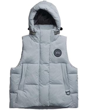 Canada Goose Junction Puffer Vest Label - Blue