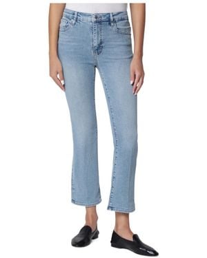 FRAME Mid-Rise Straight-Leg Jeans - Blue