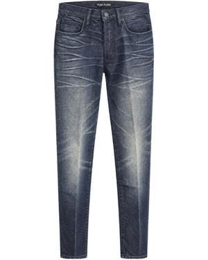 Tom Ford Jeans With Belt Loops - Blue