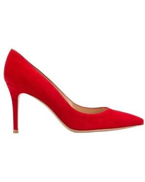 Gianvito Rossi Pointedtoe Highheeled Pumps - Red