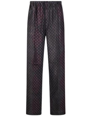 Dries Van Noten Straight-Leg Trousers - Blue