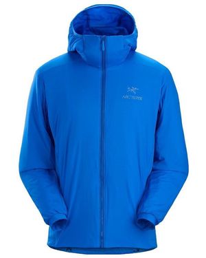 Arc'teryx Logo Hooded Jacket - Blue