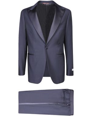 Canali Long-Sleeved Suit - Blue