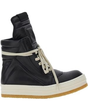 Rick Owens Ankle-High Sports Shoes "Creep" - Multicolor