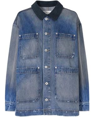 SLVRLAKE Denim Long-Sleeved Denim Jacket - Blue