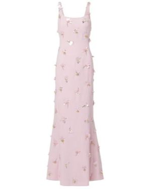 Jonathan Simkhai Briella Embellished Gown - Pink