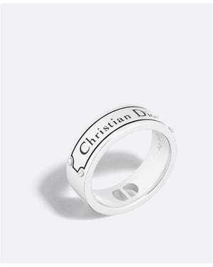Dior Cd Diamond Buffalo Ring in Metallic for Men | Lyst