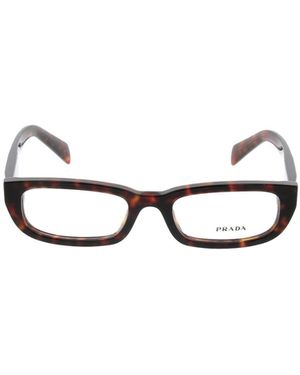 Prada Rectangular Frame Flat Mirror - White
