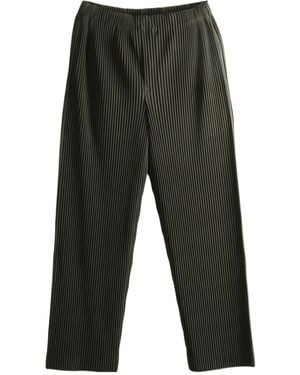 Homme Plissé Issey Miyake Monthly Colours July Trousers - Grey
