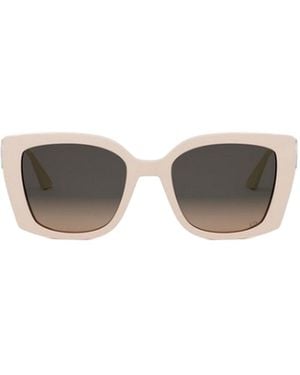 Dior Full Frame Sunglasses - White