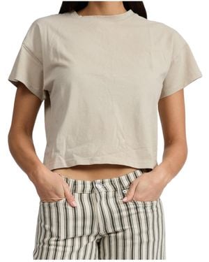 Rag & Bone Crew Neck T-Shirt - Gray
