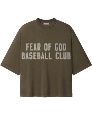 Fear Of God Crew Neck T-Shirt - Green