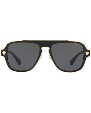 Versace Logo Sunglasses - Multicolour