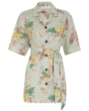 Zimmermann Matchmaker Silhouette Shirt - White