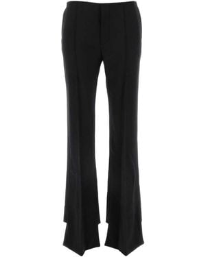 Chloé Chloé Low-Waisted Flared Pants - Black