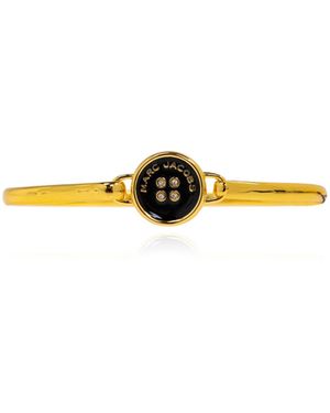 Marc Jacobs The Button Hinge Bracelet - Metallic