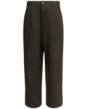 Comme des Garçons Casual Trousers With Belt Loops - Black