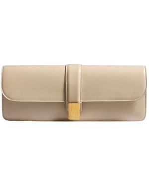 KHAITE Blake Clutch Bag - Natural