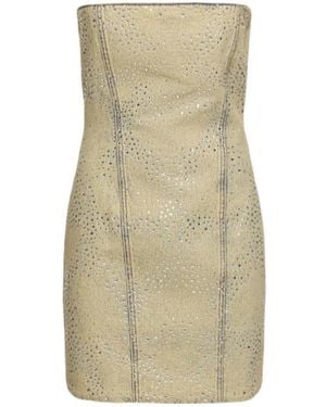 GIUSEPPE DI MORABITO Cowboy Mini Dress - Natural