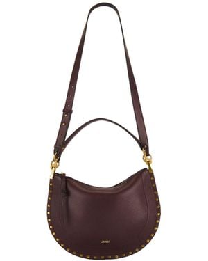 Isabel Marant Oskan Soft Zip Bag - Brown